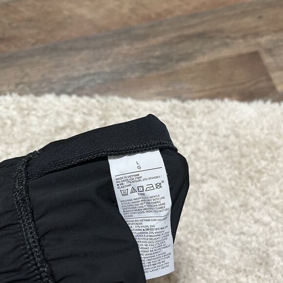 Old Navy Active Large Black Go-Dry Sleektech Barrel Athleisure Pull-On Pants - Picture 6 of 6